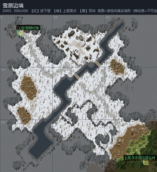 雪原边境 走法图